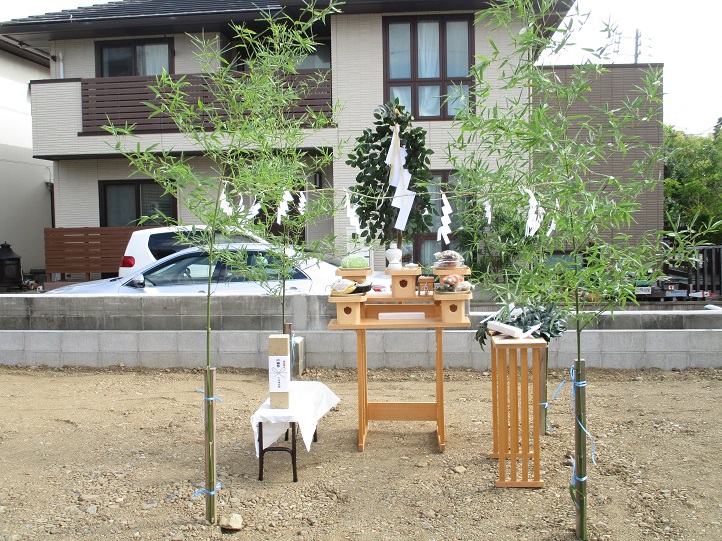 S様邸地鎮祭 写真