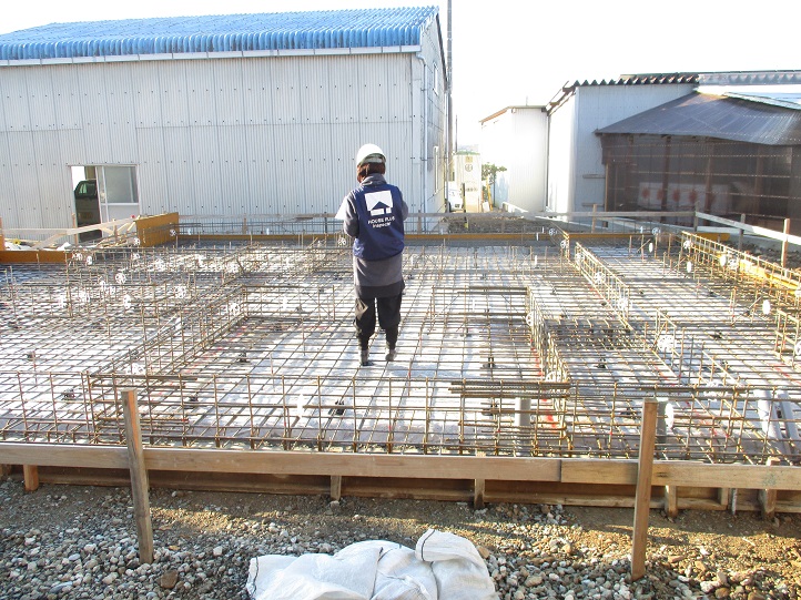 田原市M様邸配筋検査（耐震等級３） 写真