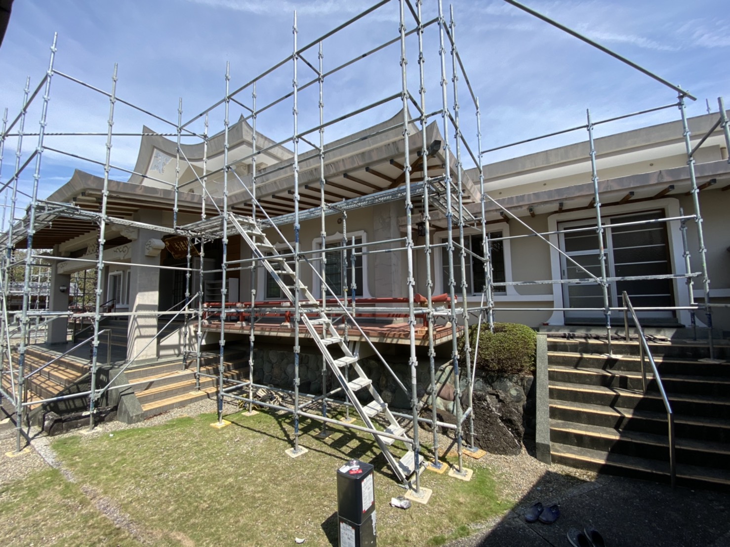 「お寺」大規模外装改修工事 写真