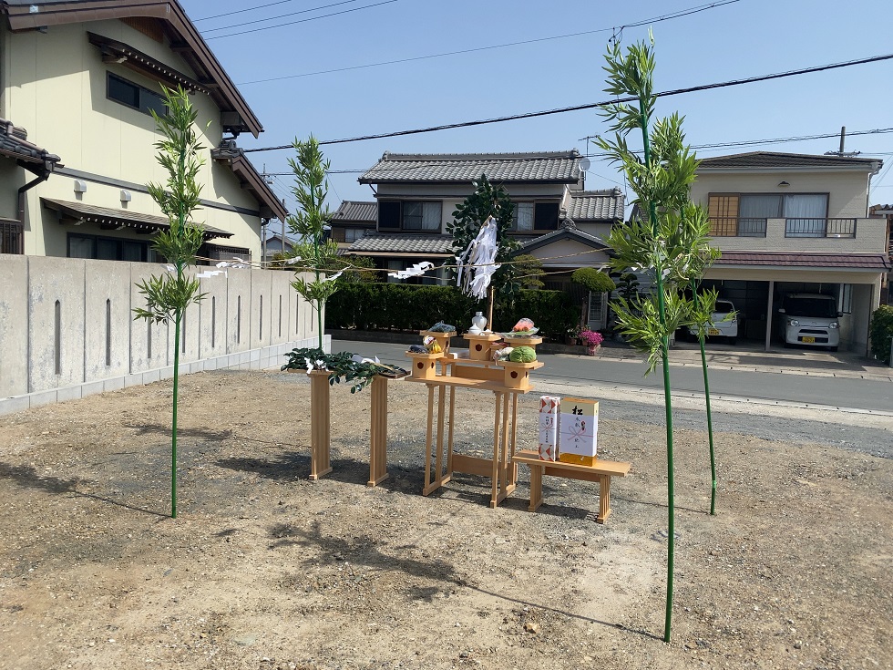 田原市T様邸地鎮祭 写真