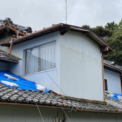 田原市N様邸下屋根現調 写真